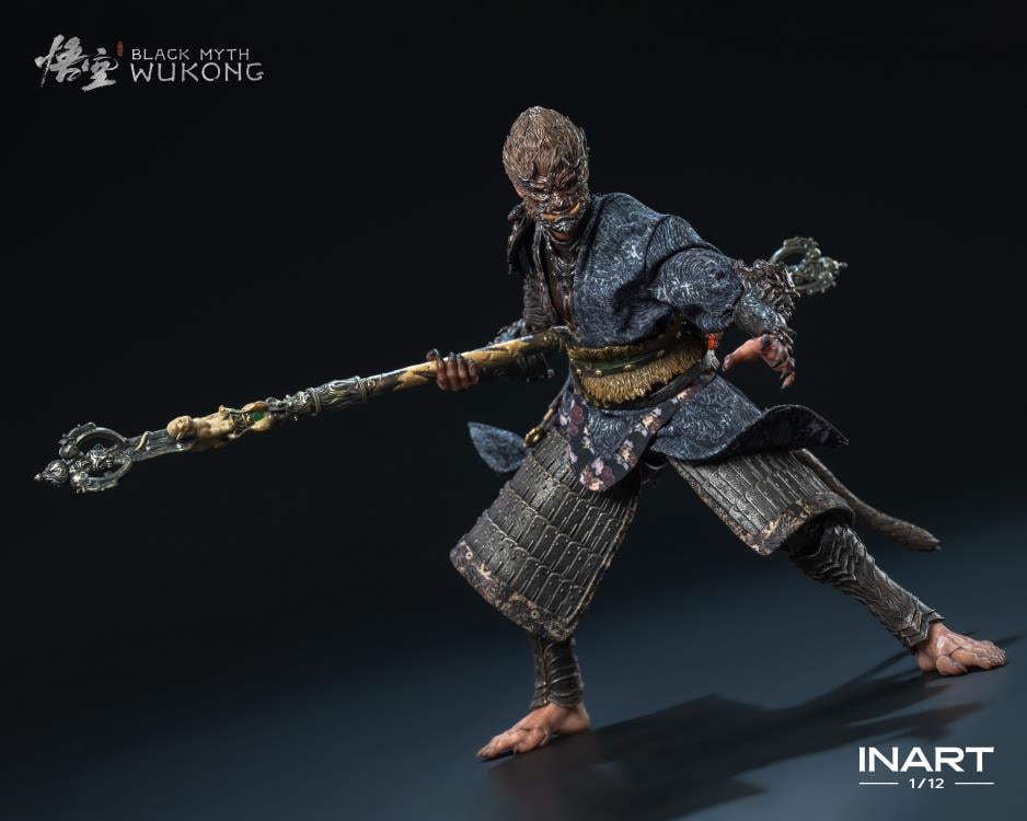Black Myth: Wukong InArt The Destined One in Bronze Armor (Premium Ver.) 1/12 Scale Action Figure Gallery Image 14