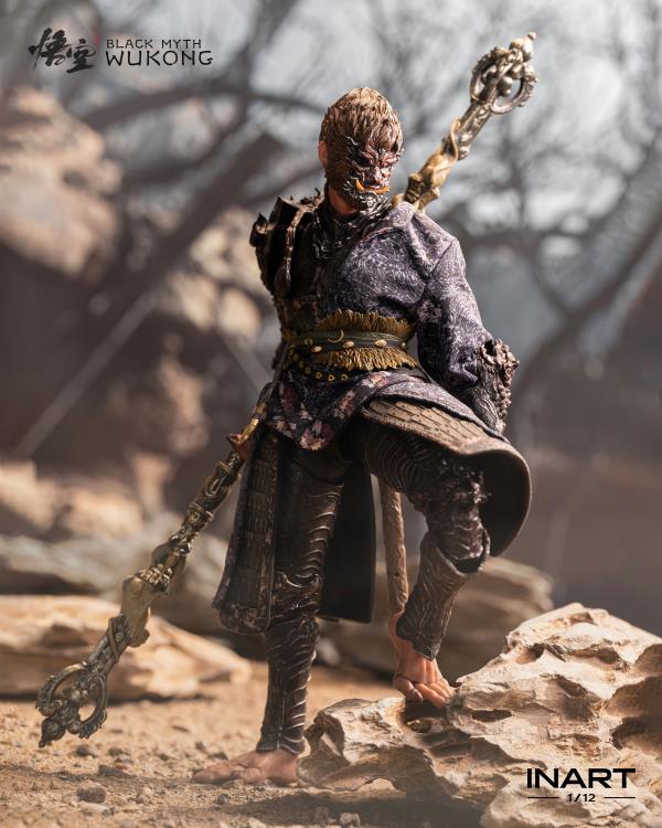 Black Myth: Wukong InArt The Destined One in Bronze Armor (Premium Ver.) 1/12 Scale Action Figure Gallery Image 4