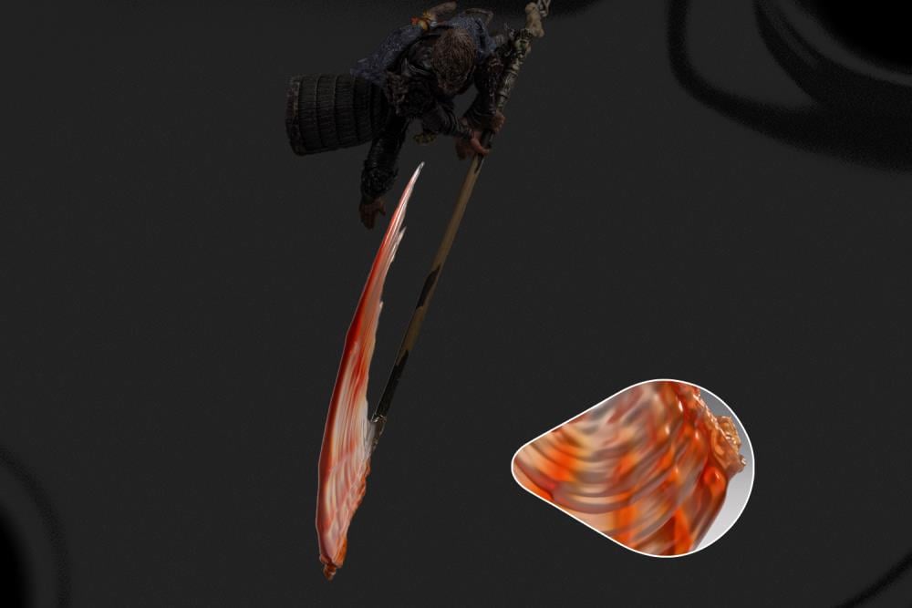 Black Myth: Wukong InArt The Destined One in Bronze Armor (Premium Ver.) 1/12 Scale Action Figure Gallery Image 17