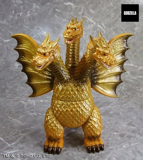 Godzilla Popy Great Saurus King Ghidorah Figure Gallery Image 3