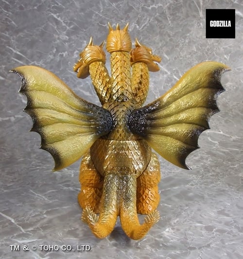 Godzilla Popy Great Saurus King Ghidorah Figure Gallery Image 4