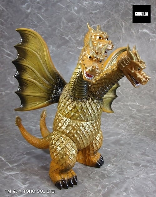 Godzilla Popy Great Saurus King Ghidorah Figure Gallery Image 7