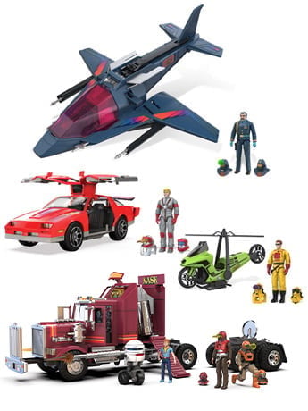 M.A.S.K. BBTS Exclusive Vehicle and Action Figure Set Bundle Gallery Image 2