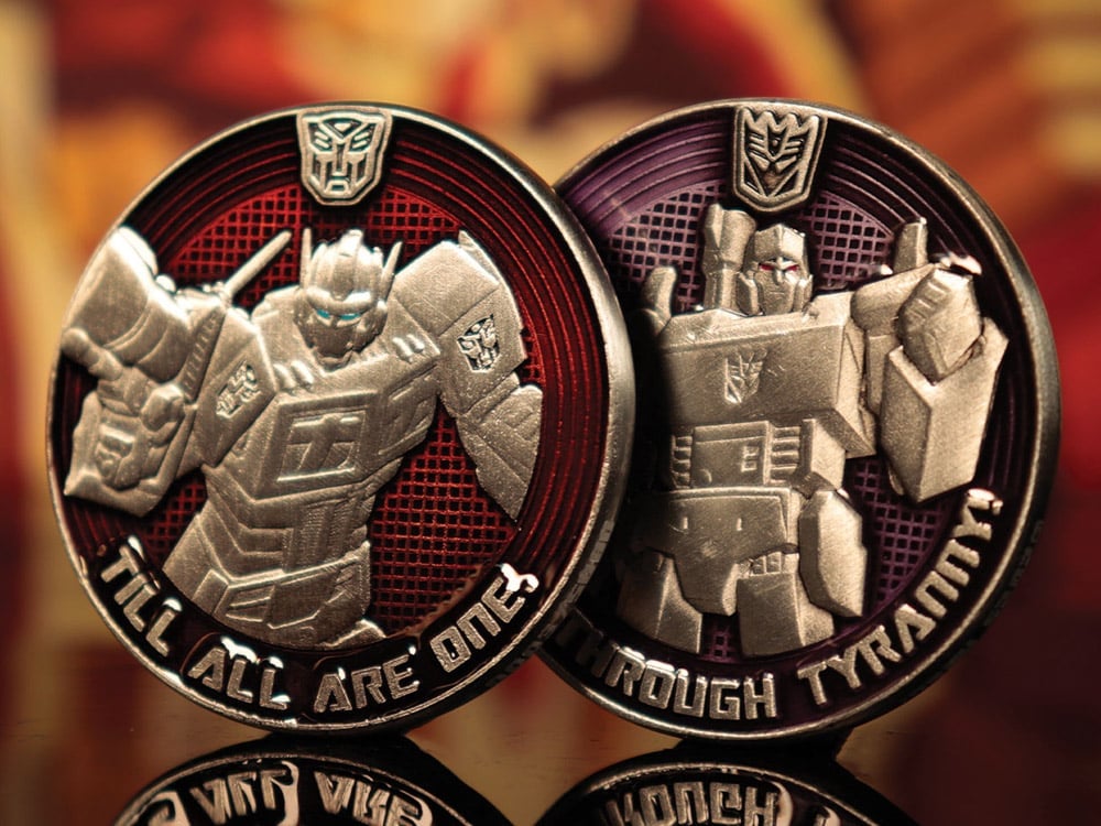 Transformers Autobots vs. Decepticons Limited Edition Coin Gallery Image 1