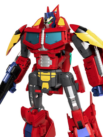 Transformers x Macross Synergenex Series Basara Prime Action Figure