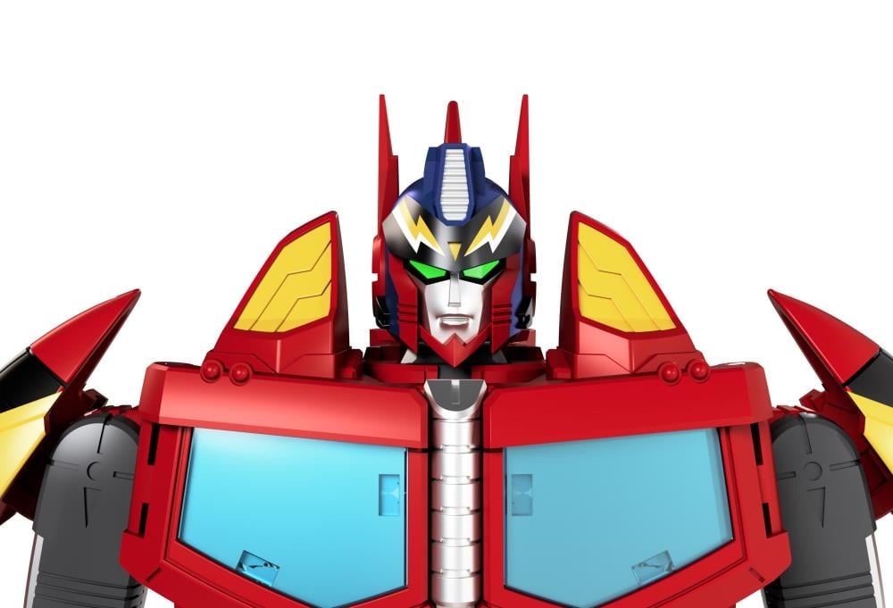 Transformers x Macross Synergenex Series Basara Prime Action Figure Gallery Image 9