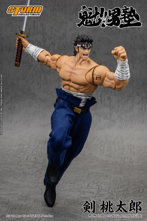 Sakigake!! Otokojuku Momotaro Tsurugi 1/12 Scale Action Figure Gallery Image 18