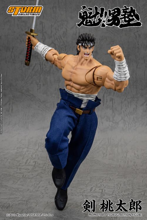 Sakigake!! Otokojuku Momotaro Tsurugi 1/12 Scale Action Figure Gallery Image 17
