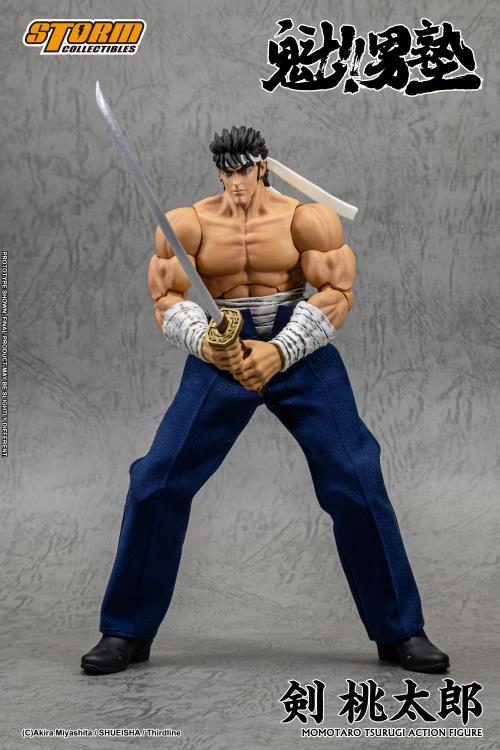 Sakigake!! Otokojuku Momotaro Tsurugi 1/12 Scale Action Figure Gallery Image 11