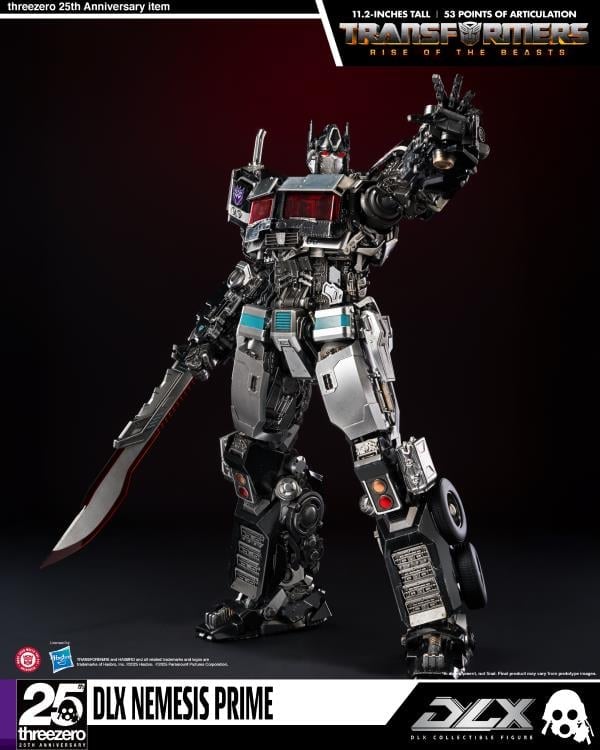 Transformers: Rise of the Beasts DLX Nemesis Prime BBTS Exclusive