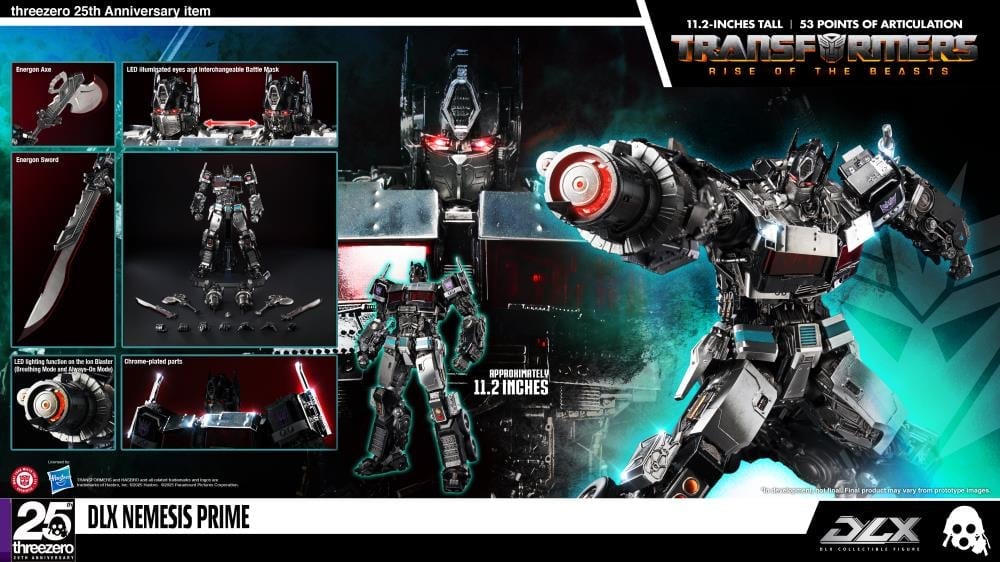 Transformers: Rise of the Beasts DLX Nemesis Prime BBTS Exclusive Action Figure Gallery Image 16
