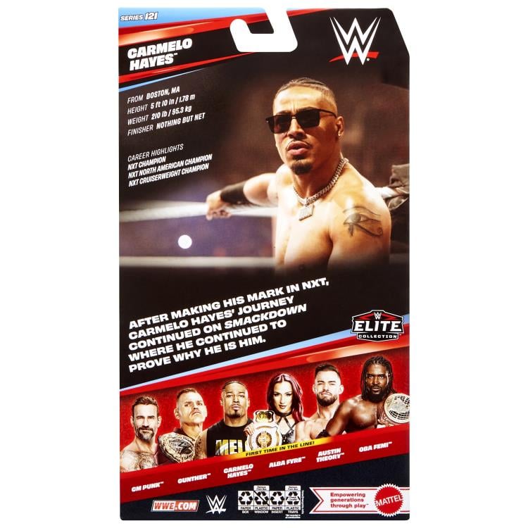 WWE Elite Collection Series #121 Carmelo Hayes Gallery Image 9