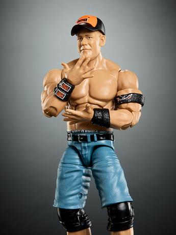 WWE WrestleMania Elite Collection John Cena (Sam Roberts BAF) Gallery Image 2