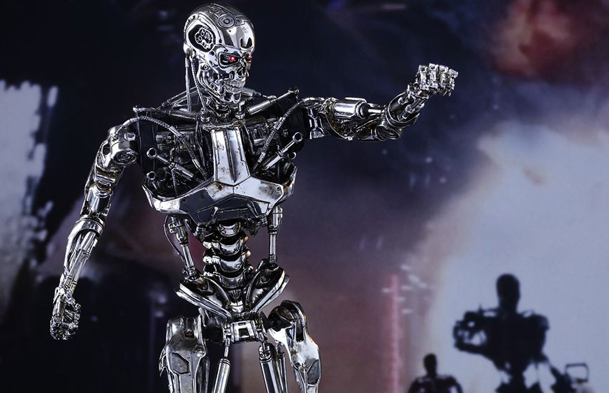 Terminator Genisys MMS352 Endoskeleton 1/6th Scale Collectible Figure Gallery Image 8