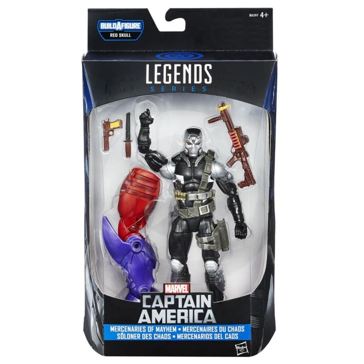 Captain America Marvel Legends Wave 1 Case of 8 (Red Skull BAF) Gallery Image 9