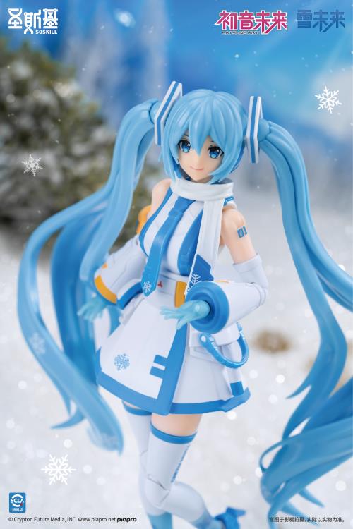 Project Sekai: Colorful Stage! feat. Hatsune Miku Snow Miku Mecha Girl Model Kit Gallery Image 5