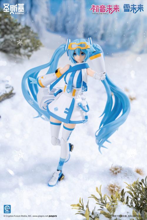 Project Sekai: Colorful Stage! feat. Hatsune Miku Snow Miku Mecha Girl Model Kit Gallery Image 6