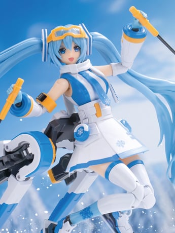 Project Sekai: Colorful Stage! feat. Hatsune Miku Snow Miku Mecha Girl Model Kit Gallery Image 2