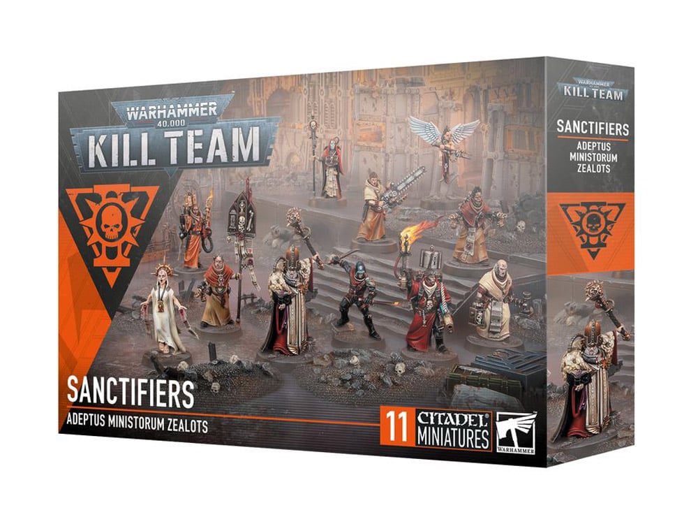 Warhammer 40,000: Kill Team Sanctifiers Citadel Miniatures Set Gallery Image 1