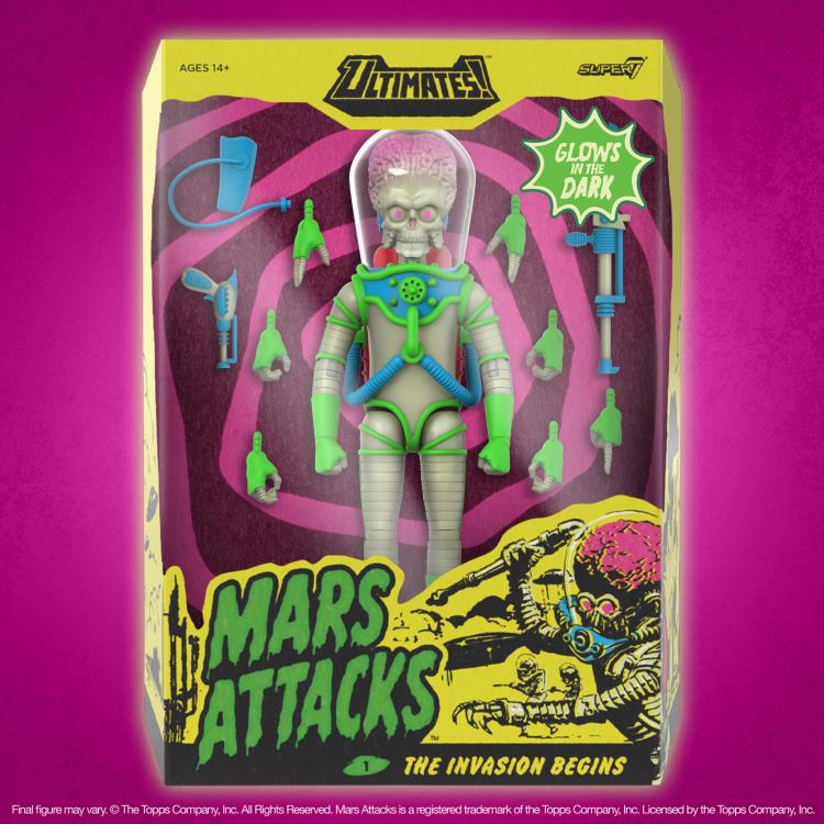 Mars Attacks ULTIMATES! Martian (The Invasion Begins Glow-in-the