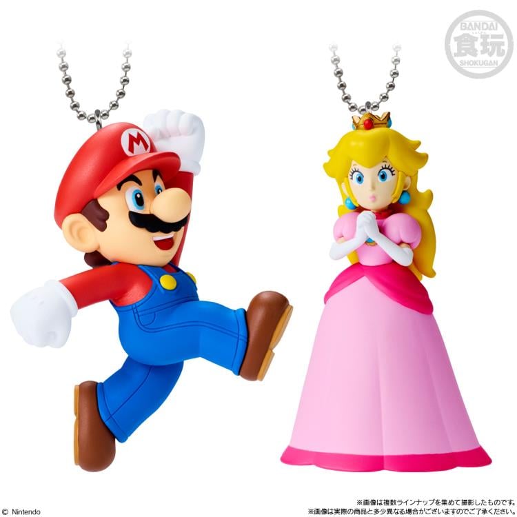 Super Mario Mascot Charm Collection Vol.2 Box of 10 Random Keychains Gallery Image 4