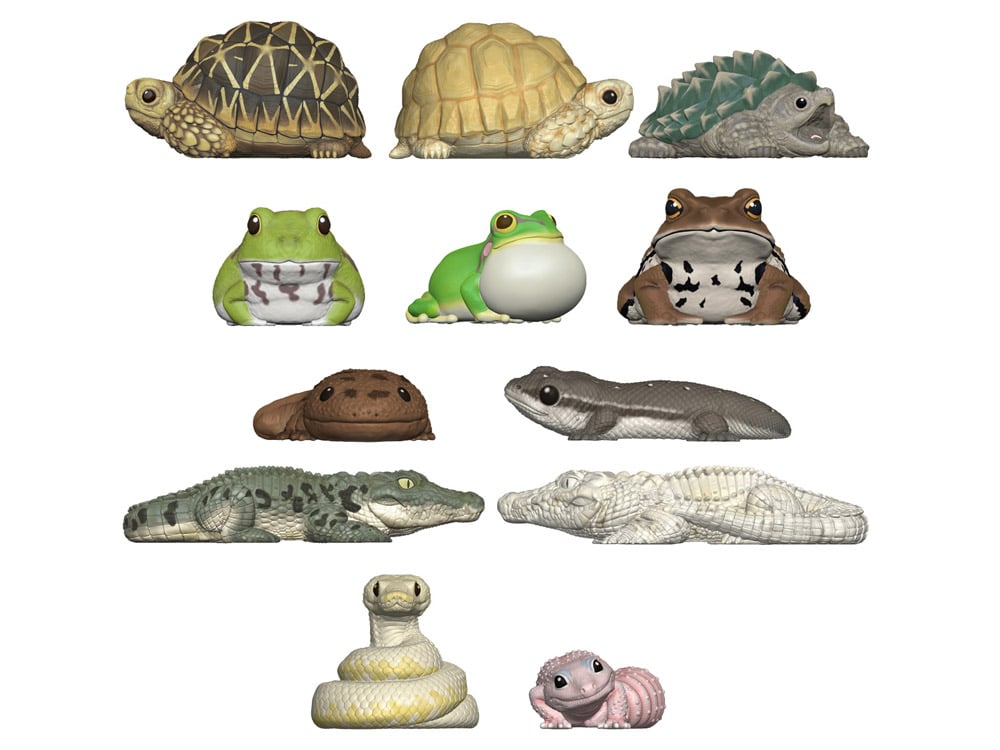Shokugan Tenori Friends Vol.12 Box of 12 Random Figures Gallery Image 1