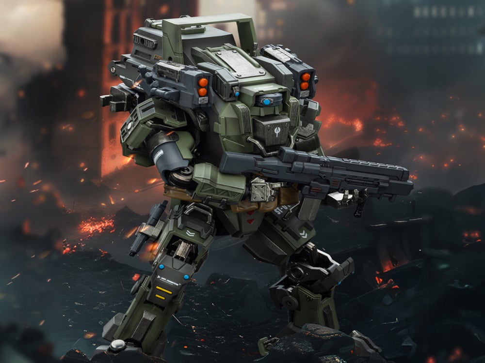 Dark Source APOC Bedrock Standard Combat Type Mecha 1/25 Scale