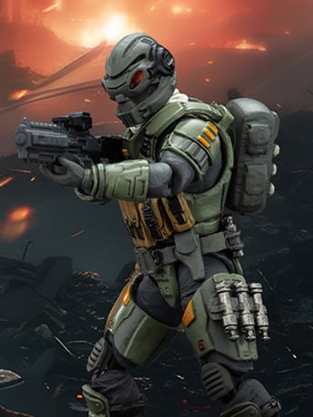 Dark Source APOC Bedrock Standard Comat Type Mecha Pilot 1/25