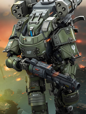Dark Source APOC Storm Tempestus Fire Support Type Mecha 1/25