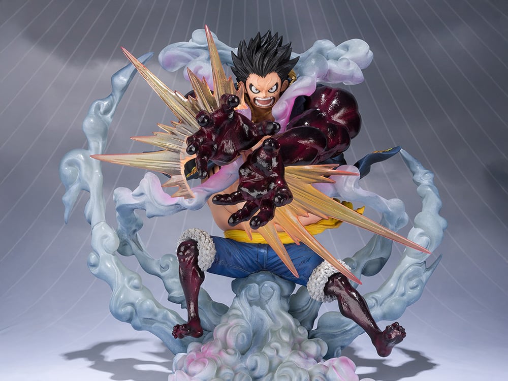 One Piece FiguartsZERO Extra Battle Monkey D. Luffy Gear 4 (Leo Bazooka) (Reissue) Gallery Image 1