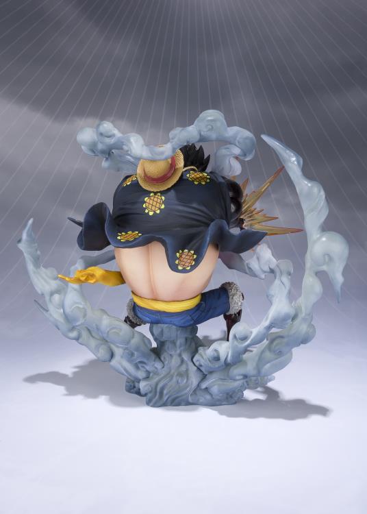 One Piece FiguartsZERO Extra Battle Monkey D. Luffy Gear 4 (Leo Bazooka) (Reissue) Gallery Image 6