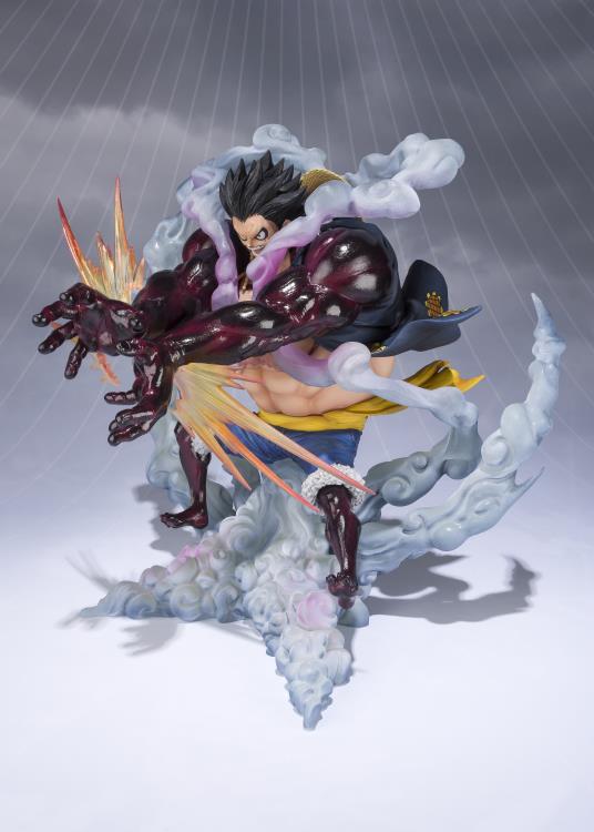 One Piece FiguartsZERO Extra Battle Monkey D. Luffy Gear 4 (Leo Bazooka) (Reissue) Gallery Image 5