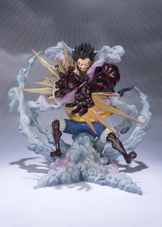 One Piece FiguartsZERO Extra Battle Monkey D. Luffy Gear 4 (Leo Bazooka) (Reissue) Gallery Image 3