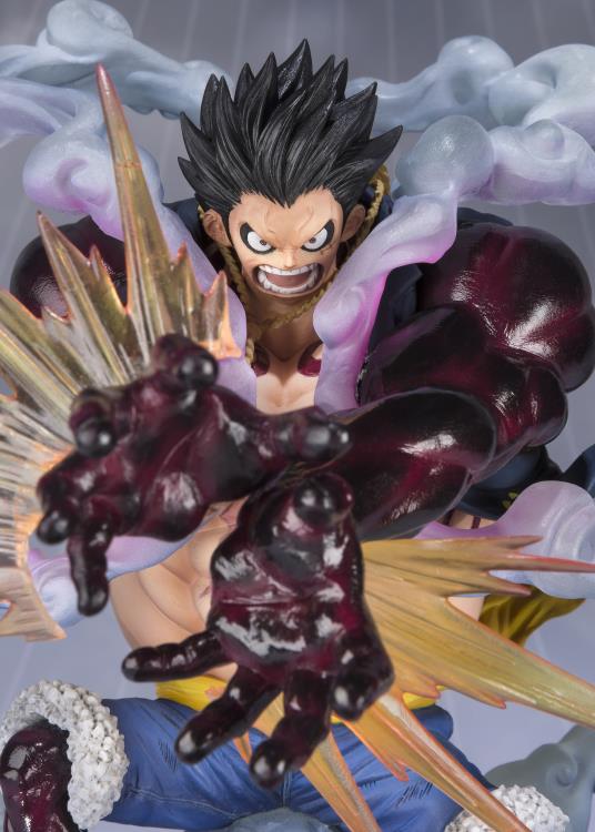 One Piece FiguartsZERO Extra Battle Monkey D. Luffy Gear 4 (Leo Bazooka) (Reissue) Gallery Image 7