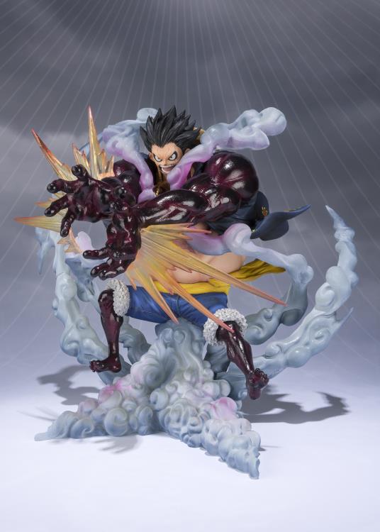 One Piece FiguartsZERO Extra Battle Monkey D. Luffy Gear 4 (Leo Bazooka) (Reissue) Gallery Image 4