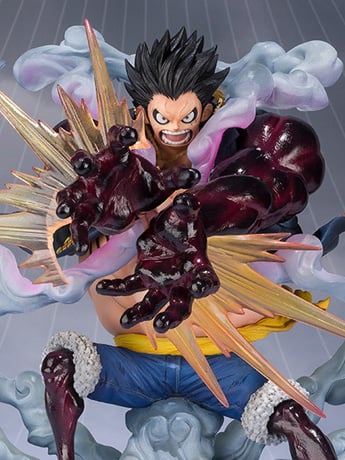 One Piece FiguartsZERO Extra Battle Monkey D. Luffy Gear 4 (Leo Bazooka) (Reissue) Gallery Image 2