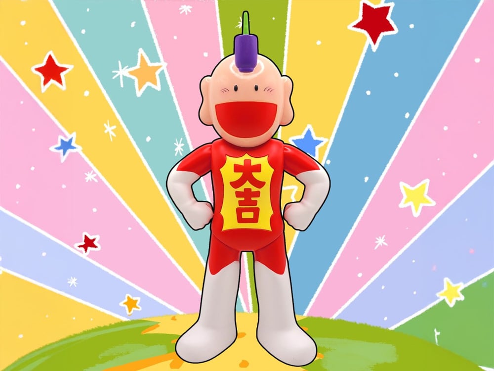 Tottemo! Luckyman Sofubi Addict Series Luckyman Figure Gallery Image 1