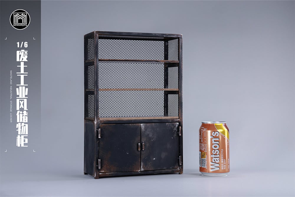 Wasteland Industrial Storage Locker 1/6 Scale Diorama Base