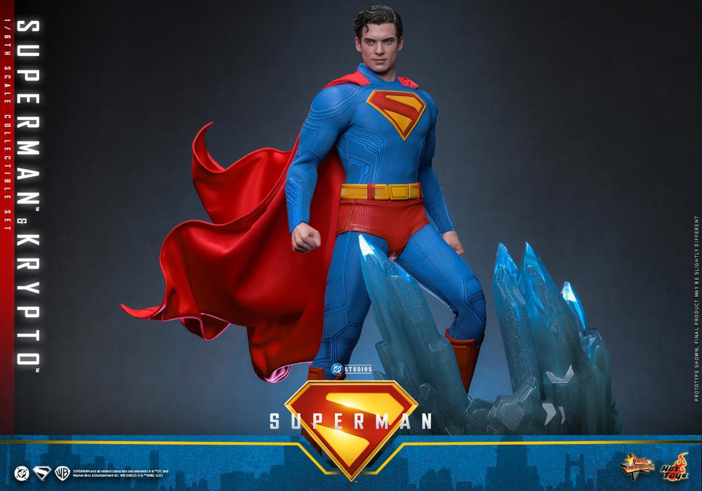 Superman (2025) MMS812 Superman & Krypto 1/6th Scale Collectible Figure Set Gallery Image 10