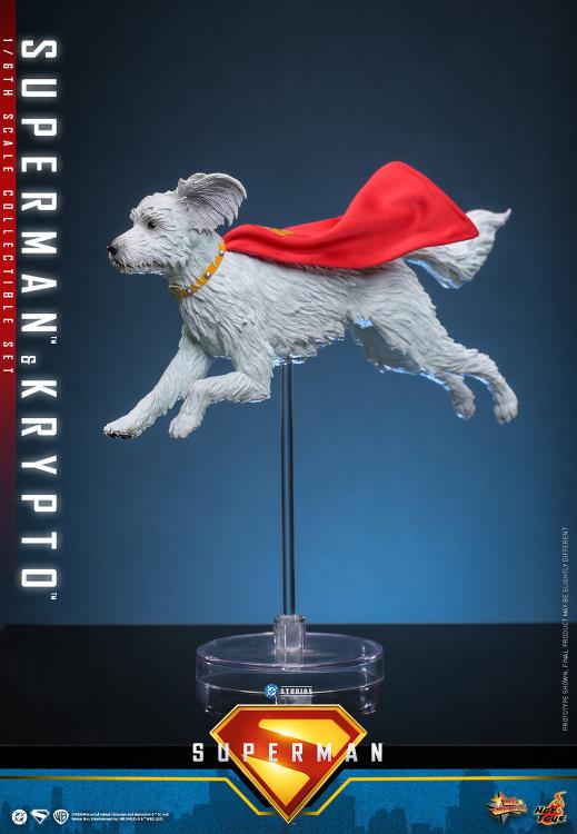 Superman (2025) MMS812 Superman & Krypto 1/6th Scale Collectible Figure Set Gallery Image 14