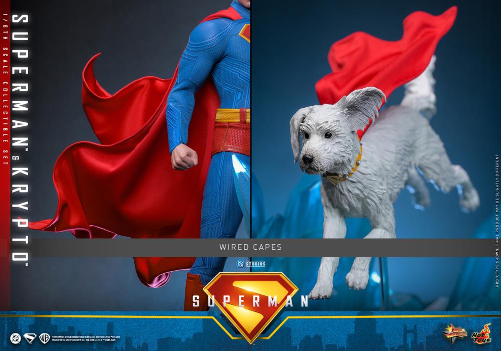 Superman (2025) MMS812 Superman & Krypto 1/6th Scale Collectible Figure Set Gallery Image 21