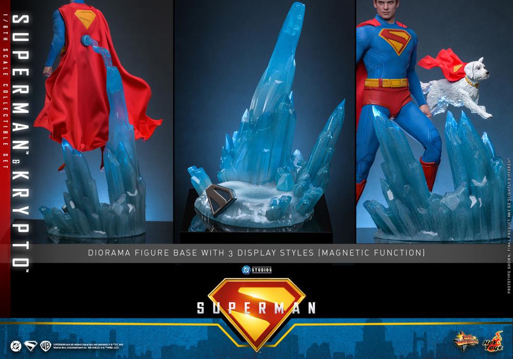 Superman (2025) MMS812 Superman & Krypto 1/6th Scale Collectible