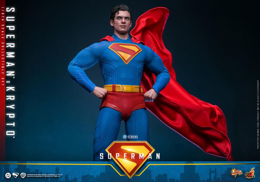 Superman (2025) MMS812 Superman & Krypto 1/6th Scale Collectible Figure Set Gallery Image 11