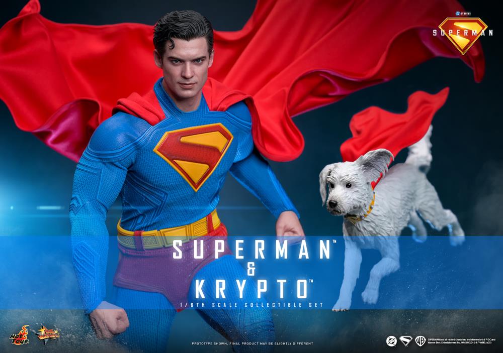 Superman (2025) MMS812 Superman & Krypto 1/6th Scale Collectible Figure Set Gallery Image 24