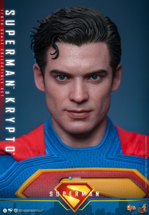 Superman (2025) MMS812 Superman & Krypto 1/6th Scale Collectible Figure Set Gallery Image 17