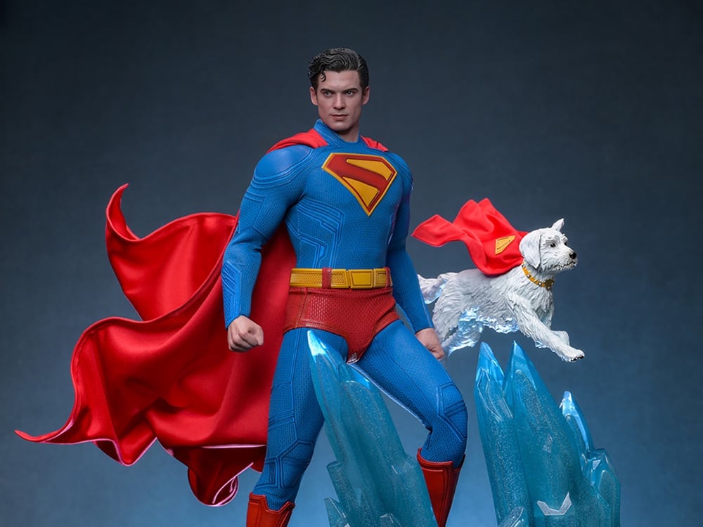 ア*ノ様 Hottoys ホットトイズ スーパーマン 2025 スーパーマン&ク Superman (2025) MMS812 Superman & Krypto 1/6th Scale Collectible