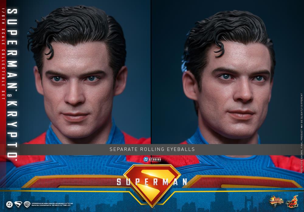 Superman (2025) MMS812 Superman & Krypto 1/6th Scale Collectible Figure Set Gallery Image 19