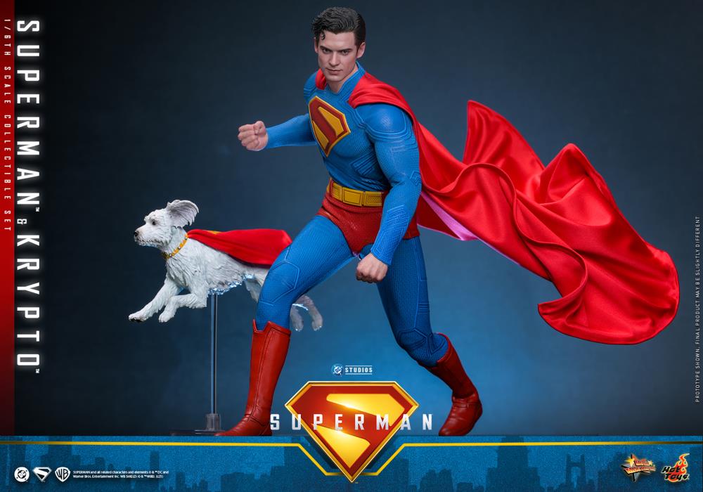 Superman (2025) MMS812 Superman & Krypto 1/6th Scale Collectible