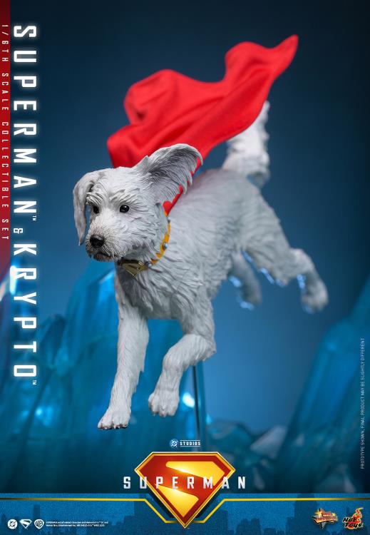 Superman (2025) MMS812 Superman & Krypto 1/6th Scale Collectible Figure Set Gallery Image 15