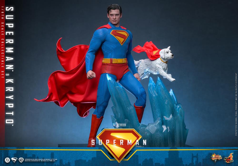 Superman (2025) MMS812 Superman & Krypto 1/6th Scale Collectible